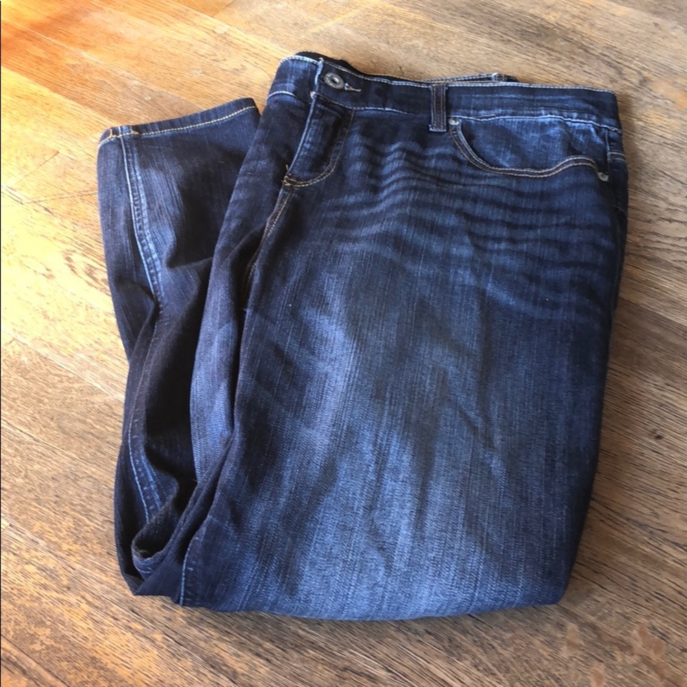 Dark wash Torrid 22R bombshell skinny jeans